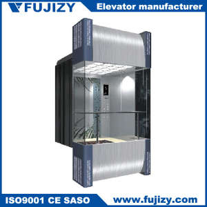 Round Panoramic Elevator Glass Cabin