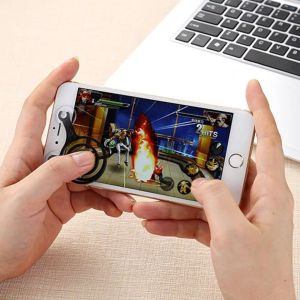 Touch Screen Dual-Stick Joysticks Mobile Joystick for Smartphone Playing Game